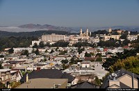Photo by WestCoastSpirit | San Francisco  golden gate, bridge, twin peaks, golden gate park